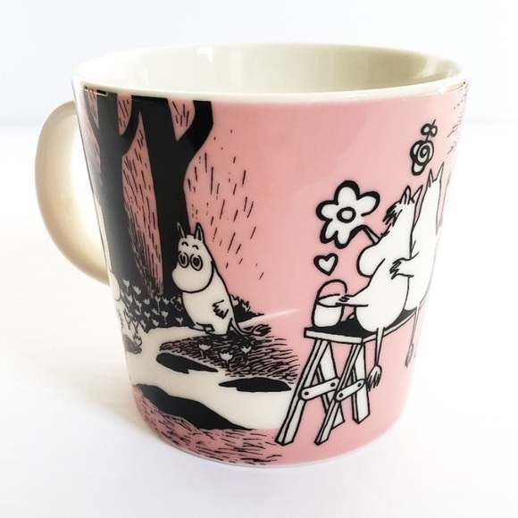 Moomin Arabia Love Mug Characters 1996 - Picture 4 of 8
